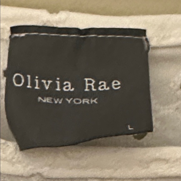 Olivia Rae White Eyelet Mini Dress - Picture 2 of 3